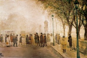 Le passage.(布面油画
