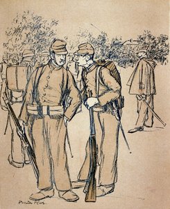 Ilustrasi oleh Jean-Louis Forain (1852-1931) dalam Psst...!