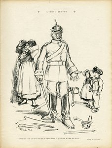 Illustration of Ricardo Flores (1878-1918) in Le Rire 作者 里卡多·弗洛雷斯（Ricardo Flores）
