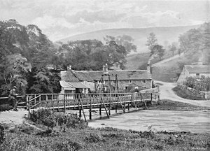 蒙·戴尔（Monsal Dale），c1894 作者 理查·基恩（Ricar Keene）