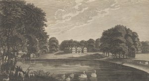 肯特郡的Chilston，来自Edward Hasted的《历史与...》，1777-90。