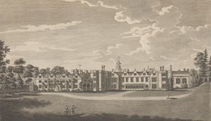 克诺尔，在肯特郡的Sevenoke附近，以前是属于Archiep...的宫殿，1777-90。
