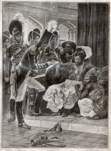 Colonialism in Sri Lanka. (engraving 作者 Richard Caton (after) Woodville