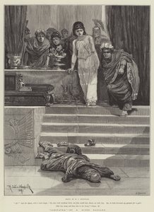 "Cleopatra"，H-Rider Haggard著（雕刻）。 作者 理查德·卡顿二世（之后）伍德维尔