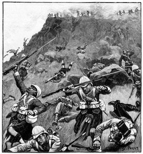 第1届布尔战争中的马乔巴希尔战役，第92登登高地人（1881年2月26-27日）