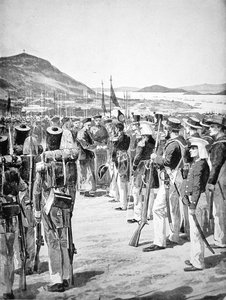 1841年香港被割让给英国人 作者 理查德·卡顿·伍德维尔