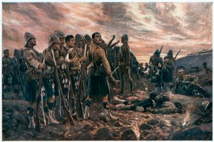All That Was Left of Them》，第二次布尔战争，1899年。   作者 理查德·卡顿·伍德维尔二世