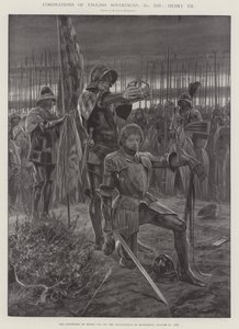 英国君主的加冕礼，亨利七世 作者 Richard Caton Woodville junior
