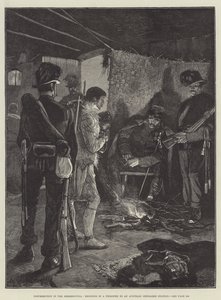 在黑塞哥维那起义，将囚犯带到奥地利宪兵站 作者 Richard Caton Woodville junior