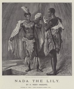 Nada the Lily，作者是H Rider Haggard