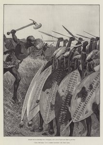 Nada the Lily，作者是H Rider Haggard 作者 Richard Caton Woodville junior