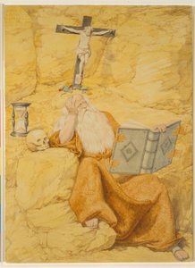 隐士，1853年 作者 理查德·达德