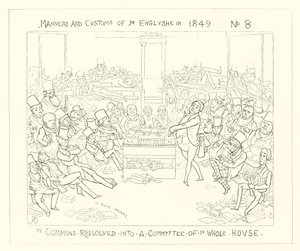 1849年，下议院决定成为全院的一个委员会 作者 理查德·道尔