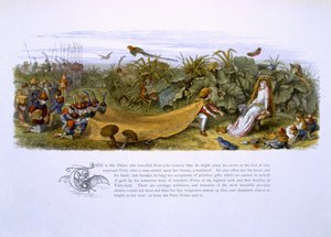 插图来自&39;在仙境中：来自精灵世界的一系列图片&39;，由William Allingham和Andrew Lang撰写 作者 理查德·道尔