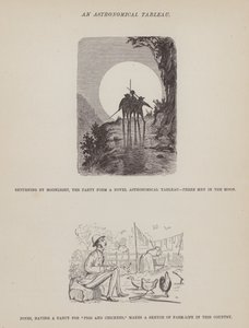 Page from The American Tour of Messrs Brown, Jones and Robinson (engraving) 作者 理查德·道尔
