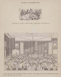 Page from The American Tour of Messrs Brown, Jones and Robinson (engraving) 作者 理查德·道尔