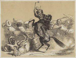 狮心王理查德和萨拉丁（aquatint）