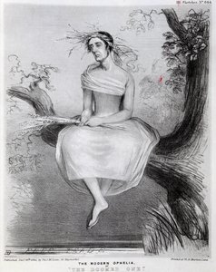 现代的奥菲莉亚，或1845年的冥王星 作者 理查德·道尔