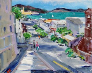 View from Russian Hill, 2020 作者 理查德·福克斯