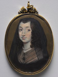 哈德姆卡佩尔夫人伊丽莎白·莫里森的肖像，c。 1650。