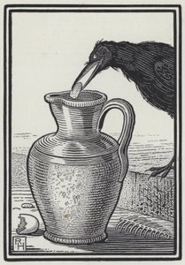 The Crow And The Pitcher (engraving)
