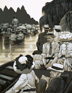 当河面上挤满了小船时，初出茅庐的新秀们在皇家亨利 "崭露头角
