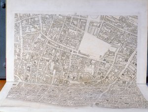 伦敦金融城计划，1813年出版（见247354-247356） 作者 理查德·霍伍德