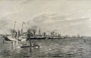 1890年9月3日在基尔的海军评论 作者 理查德·亨顿