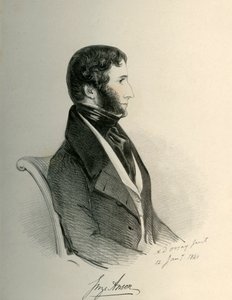 乔治·安森（George Anson），1840年。 作者 理查德·詹姆斯·莱恩