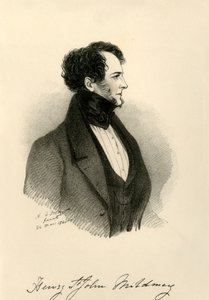 亨利·圣约翰·米尔德迈爵士，1841年。 作者 Richard James Lane