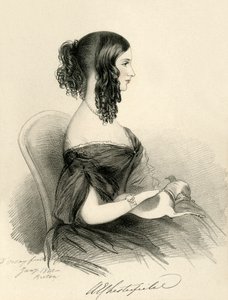 切斯特菲尔德伯爵夫人，1833年。 作者 理查德·詹姆斯·莱恩