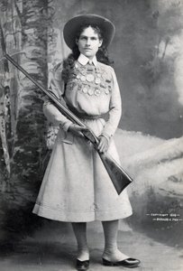 安妮奥克利，酒吧。 c.1899 作者 Richard Kyle Fox
