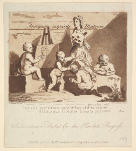 大自然偷窥的男孩们，1782年。