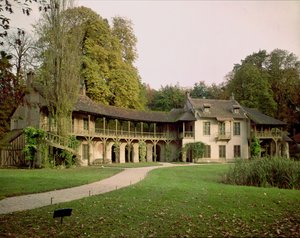 玛丽 - 安托瓦内特（1755-93）的Hameau，建于1783-86