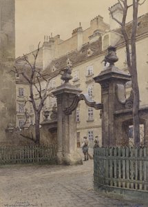 维也纳的Heiligenkreuzerhof博物馆 作者 理查德·摩泽