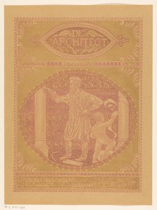 封面设计：建筑师》，1911 年 作者 理查德·尼古拉斯·罗兰·霍尔斯特