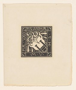 纪念 Mary Vincentia Huizinga-Schorer 的小插图
Piae Uxoris Animae M.V.H.S.（物品上的标题） 作者 理查德·尼古拉斯·罗兰·霍尔斯特