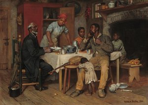 牧民访问》，1881年。