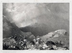 格伦菲拉斯，1826年。 作者 理查德·帕克斯·博宁顿