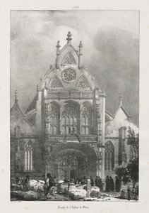 1825年，弗朗什孔泰（Franche-Comté）在古代法国风景如画且浪漫的旅程。 作者 理查德·帕克斯·博宁顿