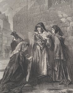 詹姆斯二世女王的飞行，来自《伦敦新闻画报》，1872年8月3日。 作者 理查德·普里恩·利奇