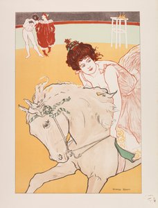 骑士》，1898年。 作者 理查德·兰夫特