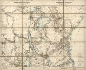 德国和英国在赤道东非的保护区和利益范围：根据 1890 年 6 月的协议 作者 理查德; Sprigade Kiepert
