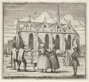 吕伐登 Grote Kerk 附近广场上的男男女女
冬天(系列名称）
冬景（系列名称）