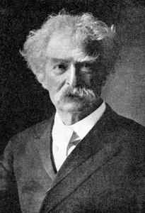 马克·吐温（Mark Twain），1923年在美国幽默大师中最伟大的一位。