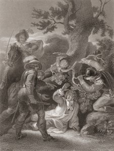 塞德摩尔战役后拍摄的蒙茅斯公爵。摘自 1859 年出版的《英格兰历史》。