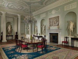 伦敦兰斯当大厦的餐厅，1767-1769年