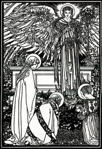祭坛画插图，1892年，1897年 作者 罗伯特·安宁·贝尔