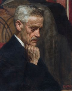 HJMassé肖像，1916年 作者 罗伯特·安宁·贝尔