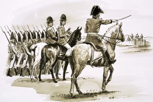 阿瑟-韦尔斯利（Arthur Wellesley）在迈索尔率领第 23 军团